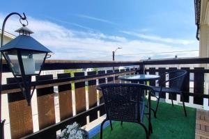Balcone o terrazza di The perfect stop - 3rd floor & Lodge
