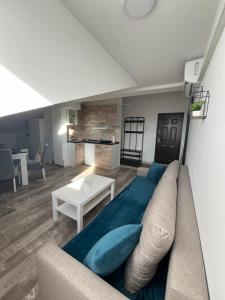 Kuchyň nebo kuchyňský kout v ubytování Apartman 24