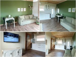 Posedenie v ubytovaní Apartamenty Poświata - z widokiem na łąki