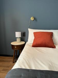 Postel nebo postele na pokoji v ubytování Hotell Sillen