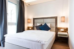 Postel nebo postele na pokoji v ubytování Hotel Rubus