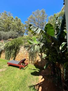 Vonkajšia záhrada v ubytovaní Physis Villas Chania