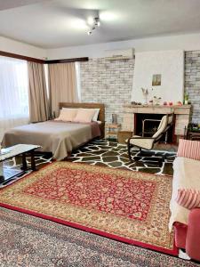 Posezení v ubytování Nice house close to the sea