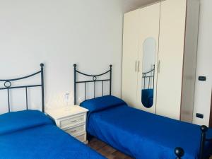 Postel nebo postele na pokoji v ubytování Marlet