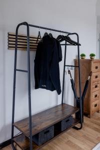 Postel nebo postele na pokoji v ubytování UNiQE I 115qm I 3 Schlafzimmer I Nähe Messe