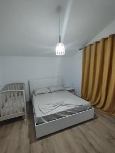 Postel nebo postele na pokoji v ubytování Illyrian room