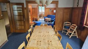 Posezení v ubytování Chalet Bärgsunne