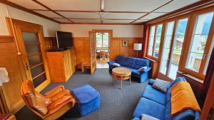 Posezení v ubytování Chalet Bärgsunne