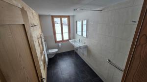 Vannituba majutusasutuses Chalet Bärgsunne