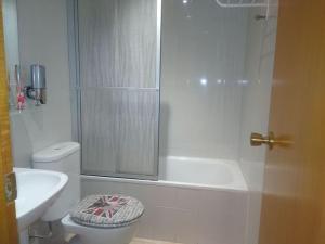 Phòng tắm tại Appartement T3 de 6 places en bord de mer +8 ảnh