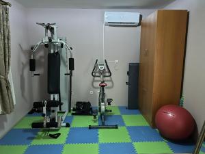 Gimnasio o instalaciones de fitness de Apartman Lara