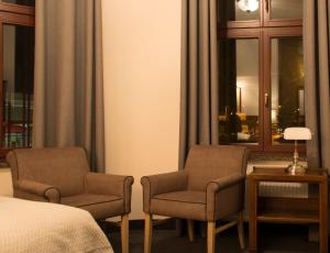 Posezení v ubytování Hotel Retro B.A. Zientarski
