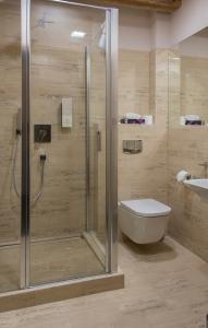 Koupelna v ubytování Hotel Retro B.A. Zientarski