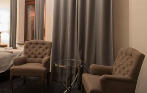 Posezení v ubytování Hotel Retro B.A. Zientarski