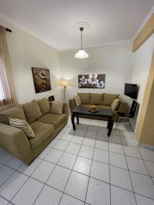 Posezení v ubytování AURA Apartment