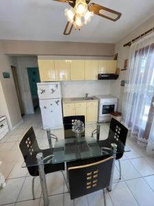 Kuchyň nebo kuchyňský kout v ubytování ELORA apartment