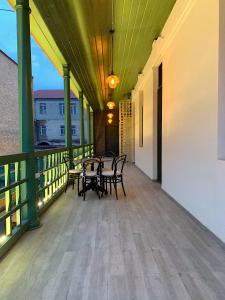 Balkón nebo terasa v ubytování Orbeliani Guesthouse