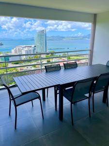 Balkón nebo terasa v ubytování Escapade Panoramique Appt prestige vue mer