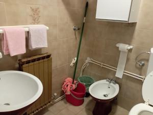 Koupelna v ubytování Apartman Kiwi