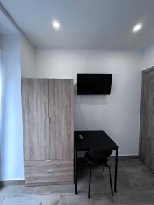 TV a/nebo společenská místnost v ubytování Habitación turística en Irún