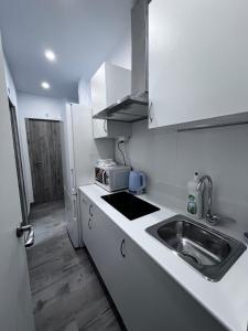 Kuchyň nebo kuchyňský kout v ubytování Habitación turística en Irún