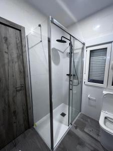 Koupelna v ubytování Habitación turística en Irún