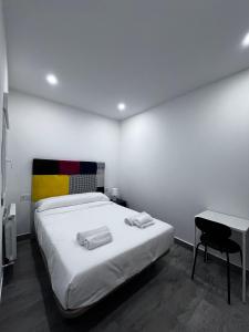 Postel nebo postele na pokoji v ubytování Habitación turística en Irún