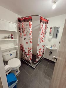 Koupelna v ubytování Apartamento Amoblado Cibeles