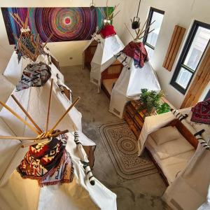 Istumisnurk majutusasutuses Possession B&B