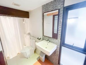 Koupelna v ubytování VIYA lodge