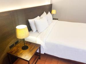 Postel nebo postele na pokoji v ubytování VIYA lodge