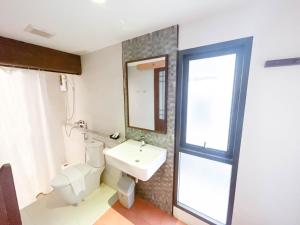 Koupelna v ubytování VIYA lodge