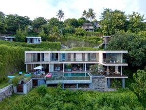 an aerial view of a house at Selong Selo Resort and Residences in Selong Belanak