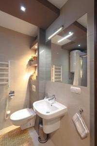 Kúpeľňa v ubytovaní APARTAMENT "NA MOCARNI"