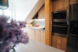 Dapur atau dapur kecil di Hotel Forea