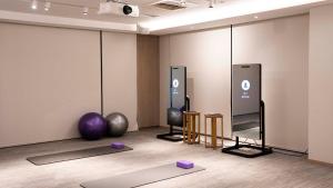 Palestra o centro fitness di 礁溪晶泉丰旅 Wellspring by Silks Jiaoxi