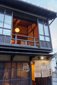 Balkón nebo terasa v ubytování 宮島 町家宿 進龍庵