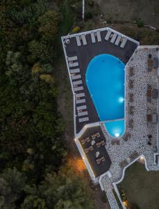 Bazén v ubytování Oniro Skiathos nebo v jeho okolí