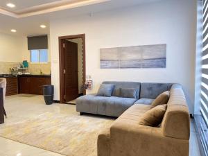 Ruang duduk di Green Star City Apartment