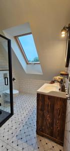 Kuchnia lub aneks kuchenny w obiekcie Apartamenty Komarno 46 Jacuzzi&Sauna