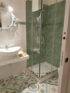 Koupelna v ubytování B&B casa Petrarca