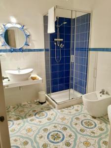 Koupelna v ubytování B&B casa Petrarca