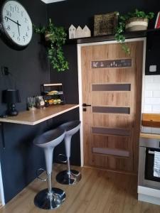Kuchyň nebo kuchyňský kout v ubytování Nice HOME
