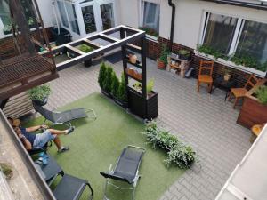 Posezení v ubytování Nice HOME