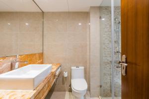 Koupelna v ubytování Maixinge Boutique Hotel Chuansha Branch