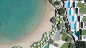 Bazén v ubytování Elounda Peninsula Luxury Resort, Six Senses Spa nebo v jeho okolí