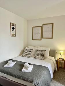 Ένα ή περισσότερα κρεβάτια σε δωμάτιο στο Studio 4 Rue Théodore Bac - DABNB