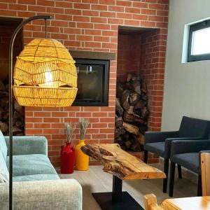 Posezení v ubytování VILLA DOS R'S