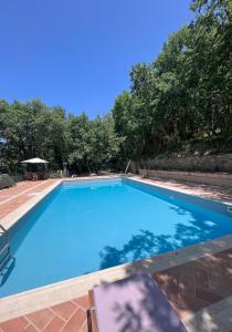 Πισίνα στο ή κοντά στο la casetta di anita in toscana arezzo