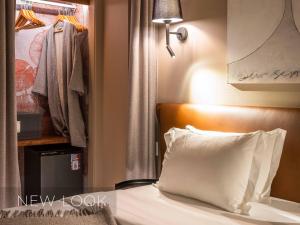 Aqua Pedra Dos Bicos Design Beach Hotel - Adults Friendly客房内的一张或多张床位